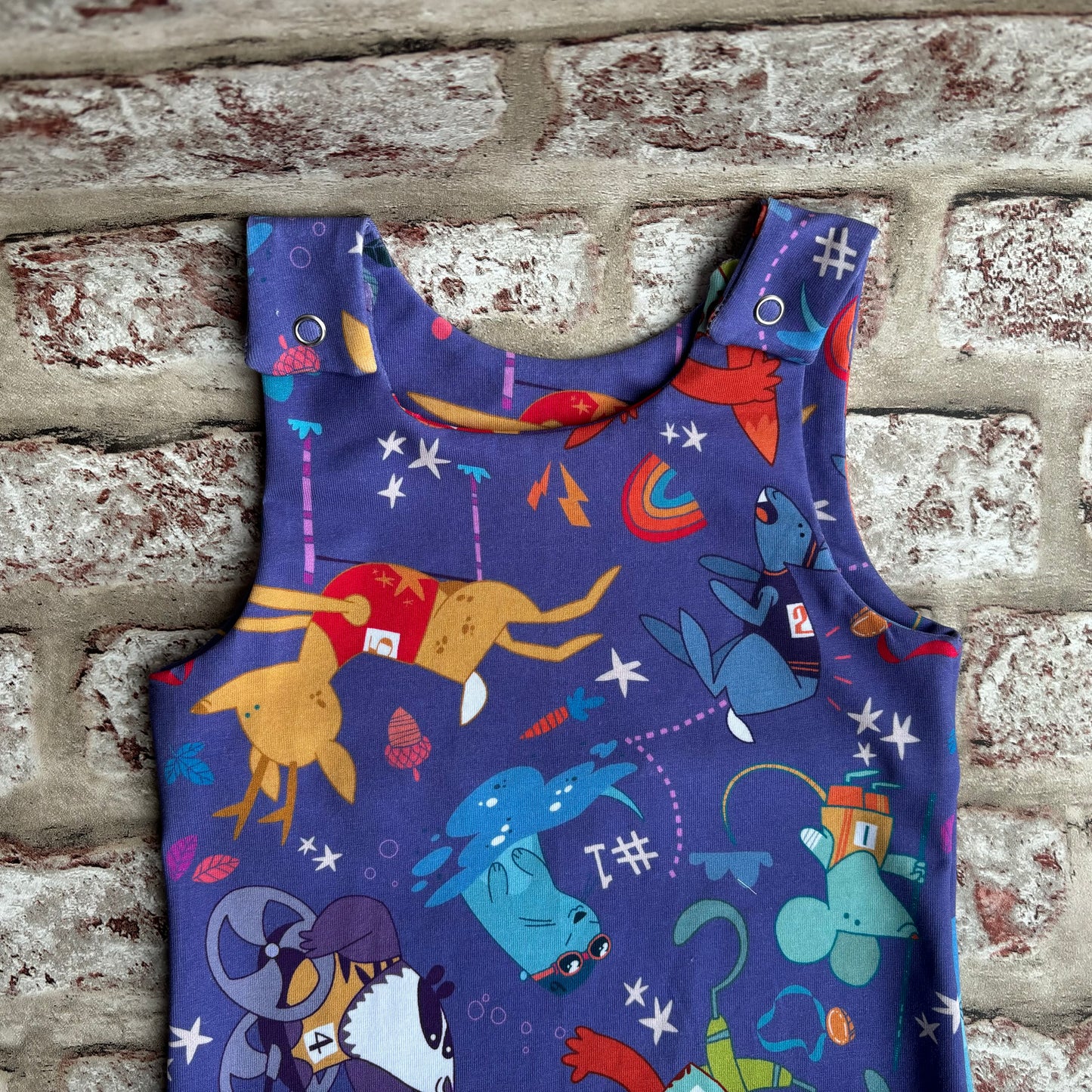 Woodland Games Romper