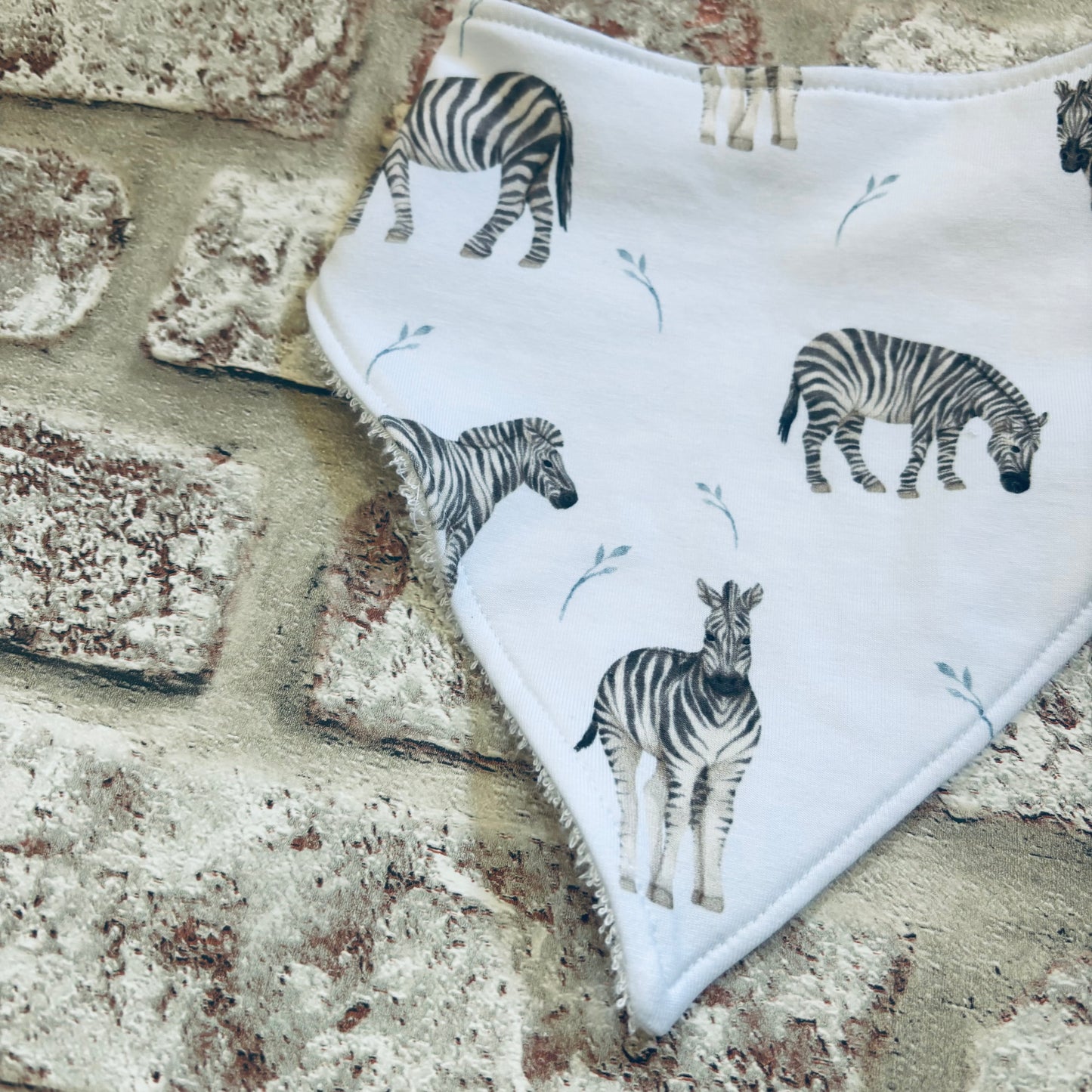 Zebra Bandana Bib