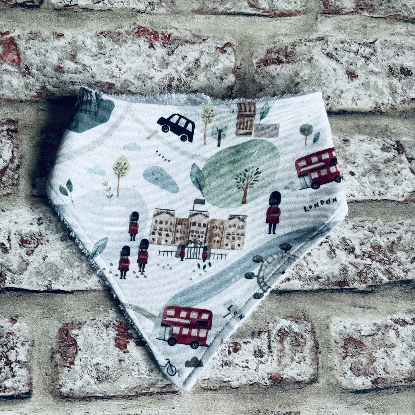 London Calling Bandana Bib